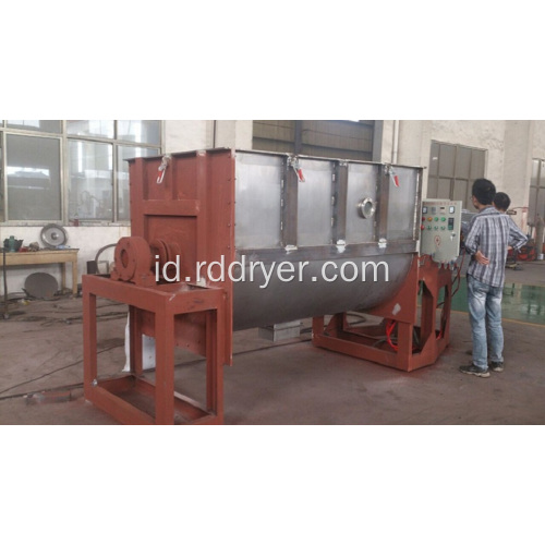 Dry Powder Mortar Horisontal Double Ribbed Mixer